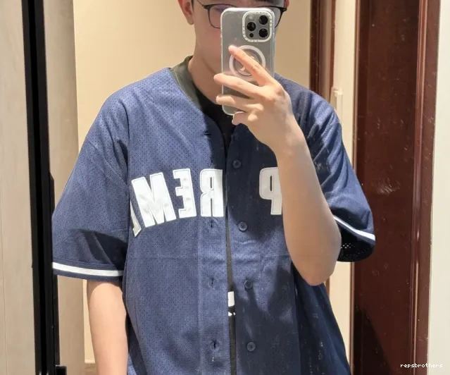 ULTRASUDE short sleeved mesh baseball 24SS BASEBALL MESH JERSEY suede 0611